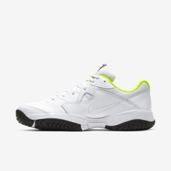 Nike Court Lite 2 - Férfi Teniszcipő - Fehér/Fekete